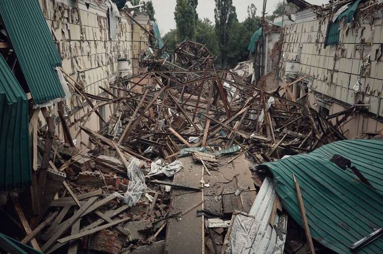 У Чугуєві під час обстрілів РФ пошкоджено котельню