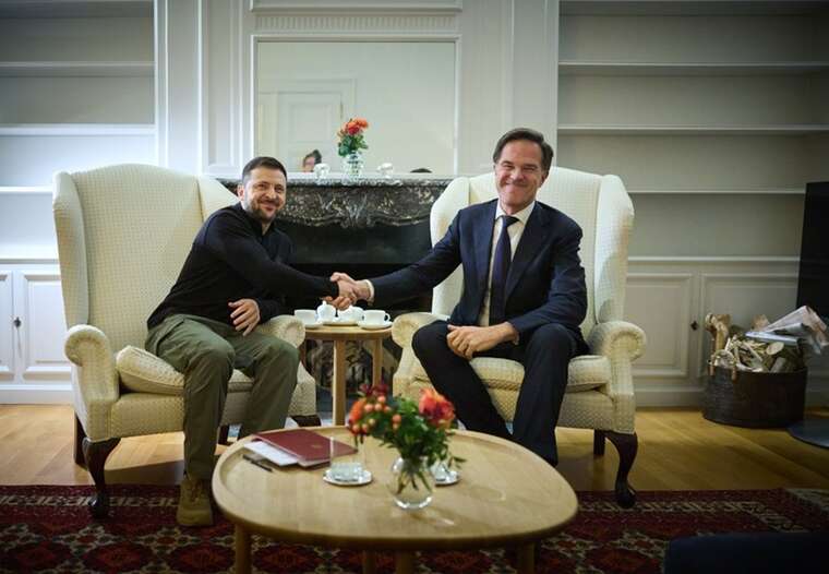 Зеленський обговорив з генсеком НАТО Рютте посилення ППО України