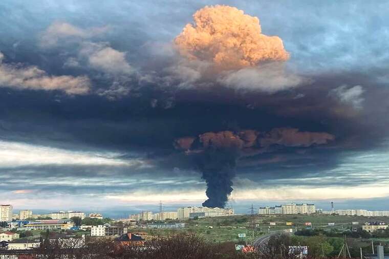 UAVs attacked the "Kacha" airfield: explosions are heard again in temporarily occupied Crimea