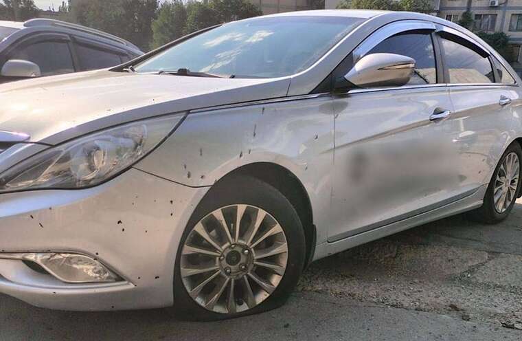 In Nikopol, a man threw a grenade at a taxi driver