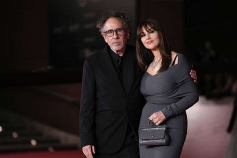 Моніка Беллуччи прокомментировала разрыв с Тимом Бертоном