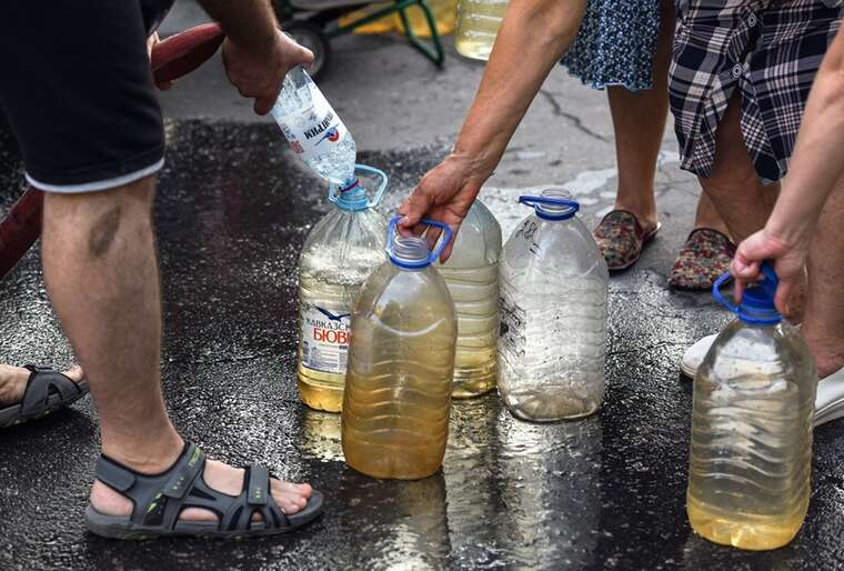 В оккупированном Донецке от обезвоживания умерли 48 человек, преимущественно пенсионеры