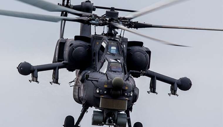 Сили безпілотних систем FPV-дроном знищили російський гелікоптер Мі-28