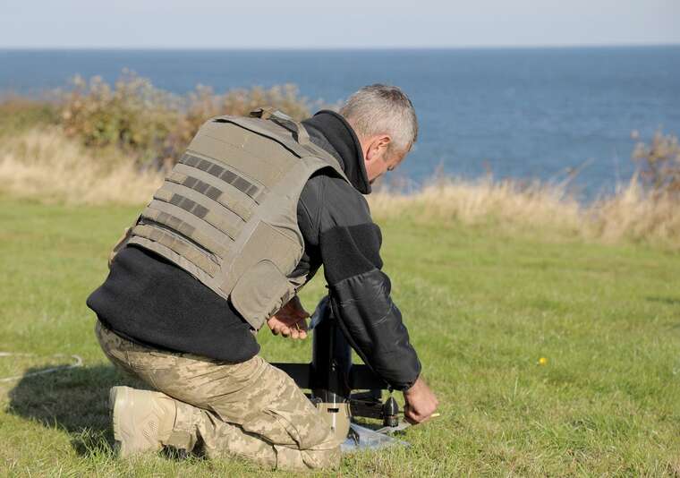 Ukrainian military shot down drones during exercises in Denmark - General Staff