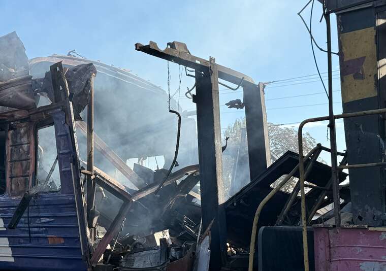 The head of the Sumy RMA reported on the condition of those injured from the strike on the Shostka railway station