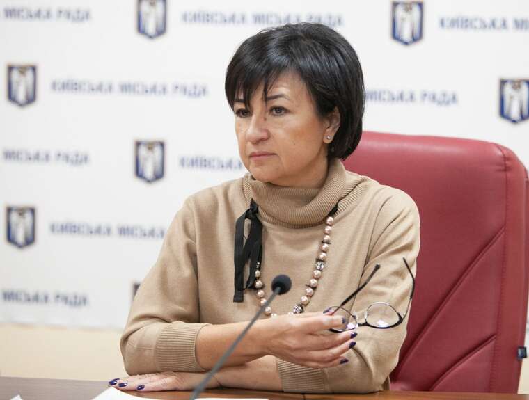 Mayor Klychko dismissed the head of the Department of Health Valentyna Hinzburg