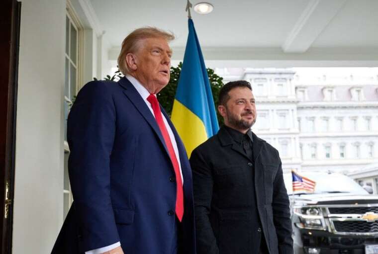 Трамп и Зеленский призывают к прекращению огня на нынешних позициях