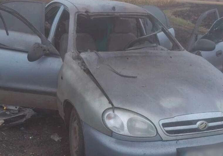 In the Kharkiv region, an enemy drone attacked a vehicle: there is a casualty and wounded