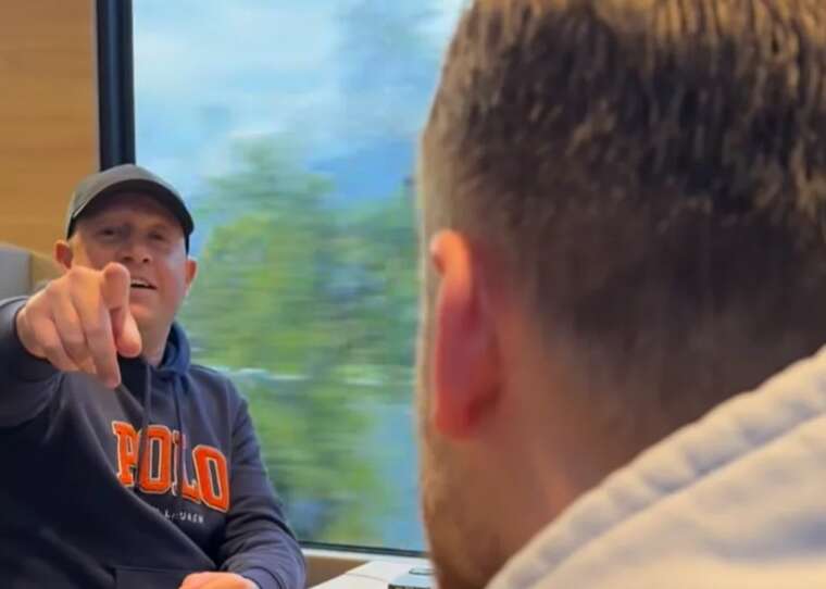 Скандал у швейцарському поїзді: Латвійця, який конфліктував з українцями, викличуть на допит