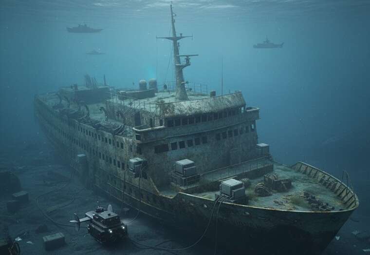 На обломках «Эстонии» обнаружены российские навигационные устройства для подводных беспилотников