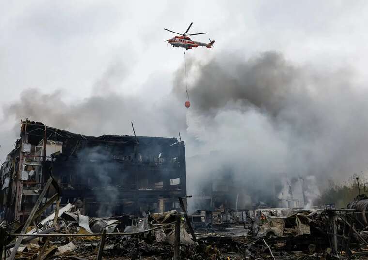 Удар по Києву: Російська ракета зруйнувала офіс і склад найбільшого фармдистриб’ютора "Оптіма-Фарм"