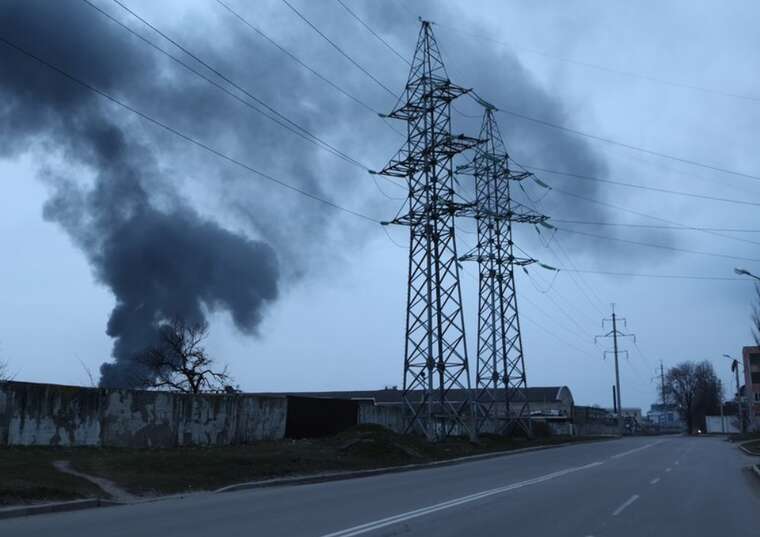 Russian occupiers shelled a critical energy facility in the Chernihiv region