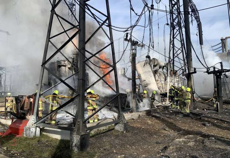 Russia attacked Lviv region: two energy infrastructure facilities damaged