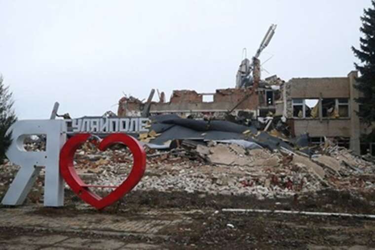 "Багато зруйнованих будівель": Опубліковано відео з прифронтового Гуляйполя Запорізької області