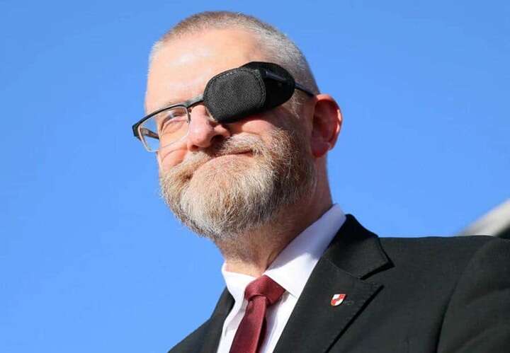 Скандальний польський політик Ґжеґож Браун отримав "нагороду миру" від фонду ексКДБіста в Мінську