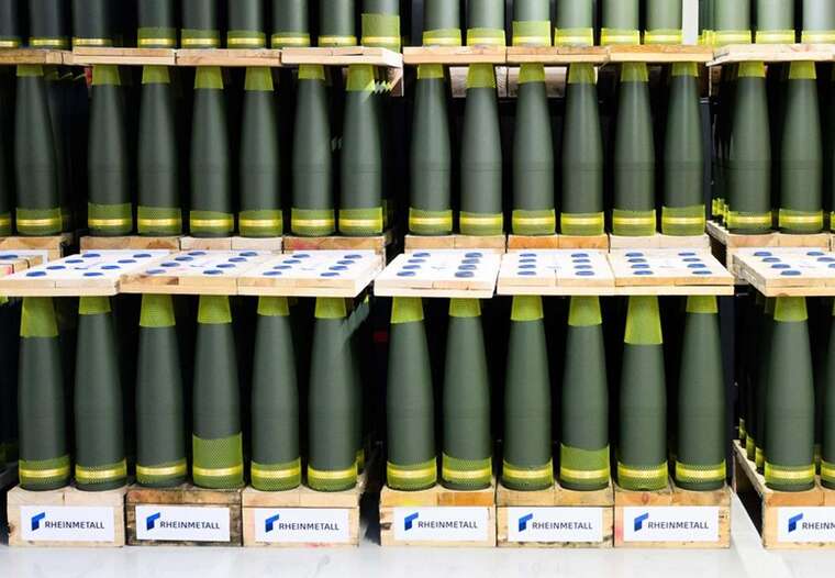 Rheinmetall розпочав будівництво заводу з виробництва 155 мм снарядів у Литві