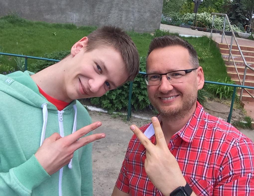 Михаил и Сергей Ращенко до аварии / фото Facebook Сергея Ращенко