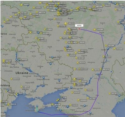 Маршрут полета Путина из Москвы в Крым просто взорвал Сеть Маршрут полета Путина из Москвы в Крым просто взорвал Сеть dqxikeidqxiqqeant