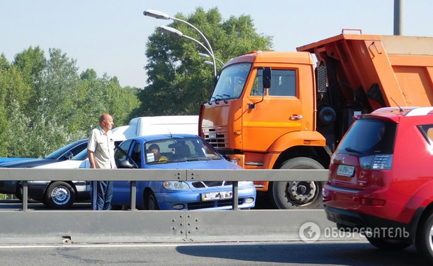 Пробка на Троещине