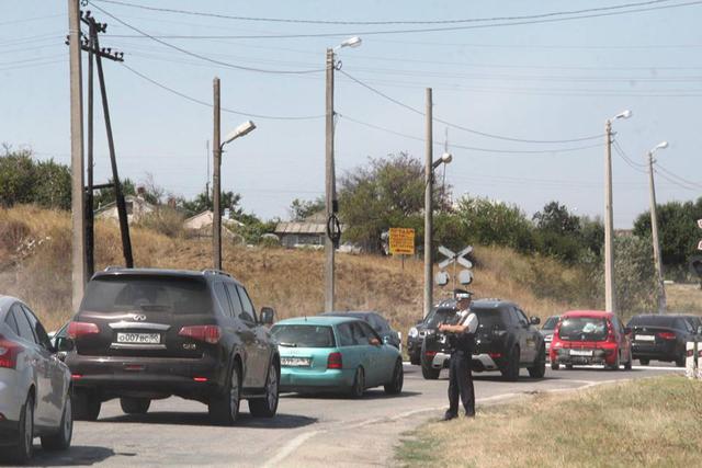 крым оккупация блокпосты