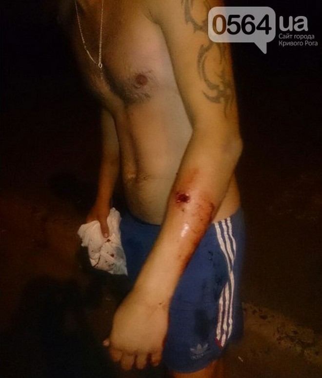 фото 0564.ua, расстреляли компанию из 4 парней