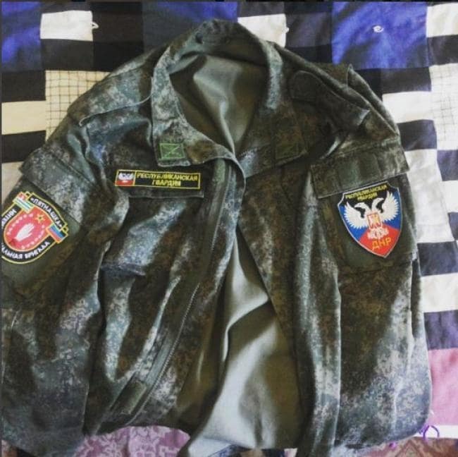 Хворостянов воюет на Донбассе против ВСУ