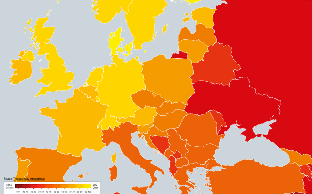 Индекс восприятия коррупции Индекс восприятия коррупции