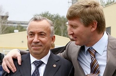 Ренат Ахметов та колишній мер Донецька Олександр Лук’янченко