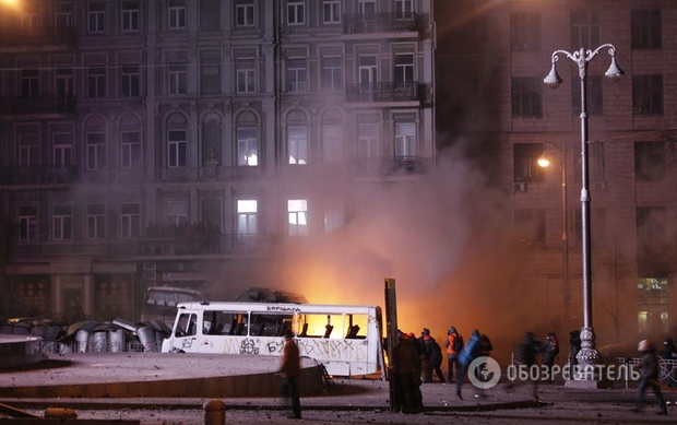 Грушевского Майдан 20 января