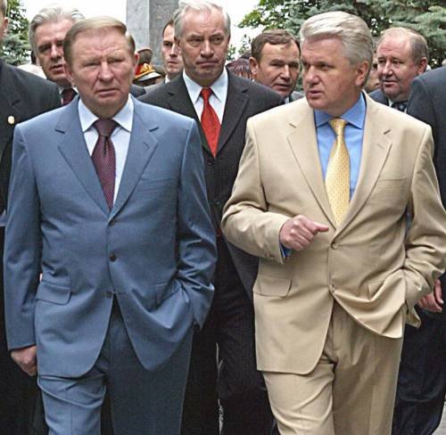 Леонид Кучма и Владимир Литвин