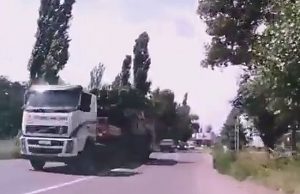 Той самий "Бук" провозять через Макіївку