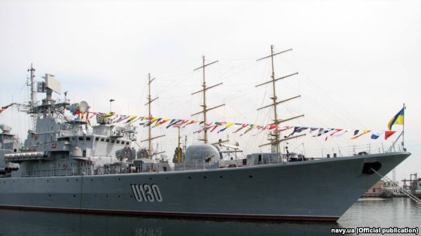 Украинский фрегат «Гетман Сагайдачный»