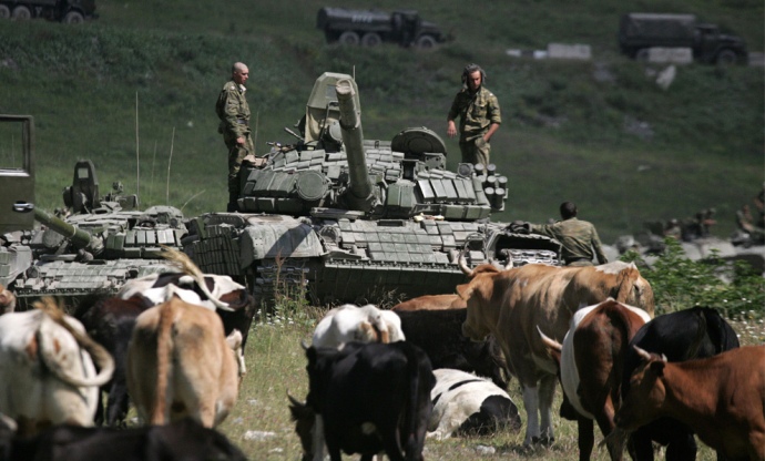9.08.2008. Росіяни в Грузії