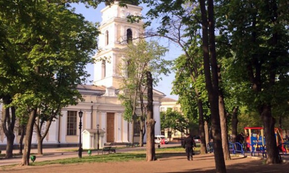 Усиленные меры безопасностив Одессе 2 мая 2017 года