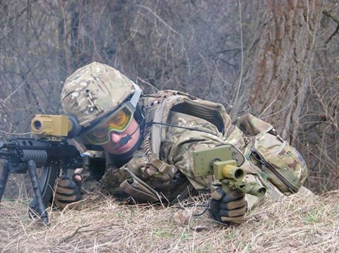 Коммлекс «Совы мольфара» разработали волонтеры. Тепловизор и лазерный прицел, невидимый глазу. Фото Facebook Зроблено в Україні