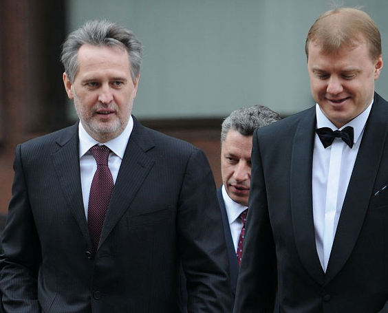 Дмитрий Фирташ, Иван Фурсин, Юрий Бойко. Фото: pravda.com.ua