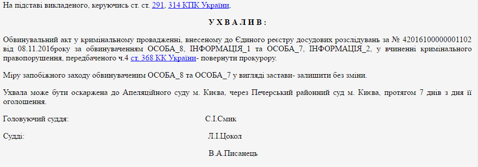 суд решение