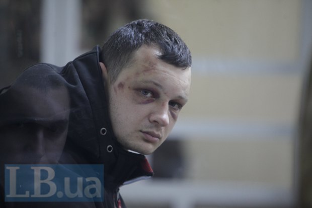 Станислав Краснов во время судебного заседания