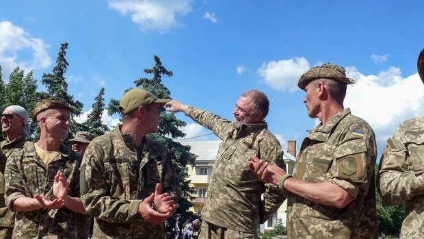 Сергей Олейник начальник разведки 1 бата 54 ОМБР