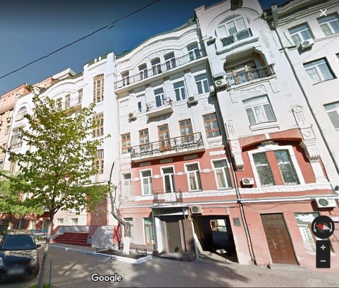 Здание, в котором произошел пожар