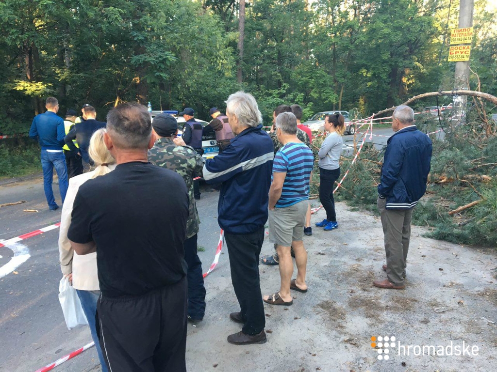 Потасовка в Киеве