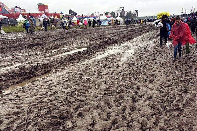 Фестиваль "НАШЕствие" утонул в грязи