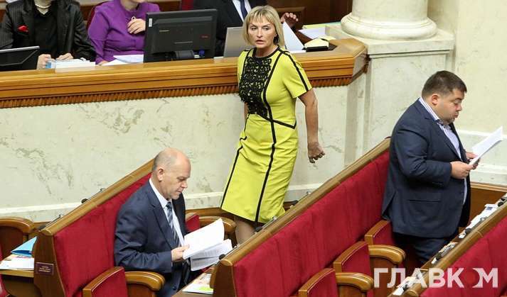 Представитель президента Украины в ВР Ирина Луценко