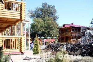 Пожар в детском лагере Пожар в детском лагере