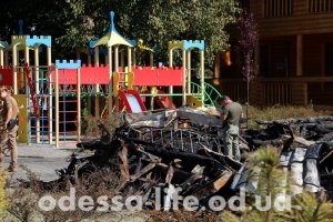 Пожар в детском лагере Пожар в детском лагере