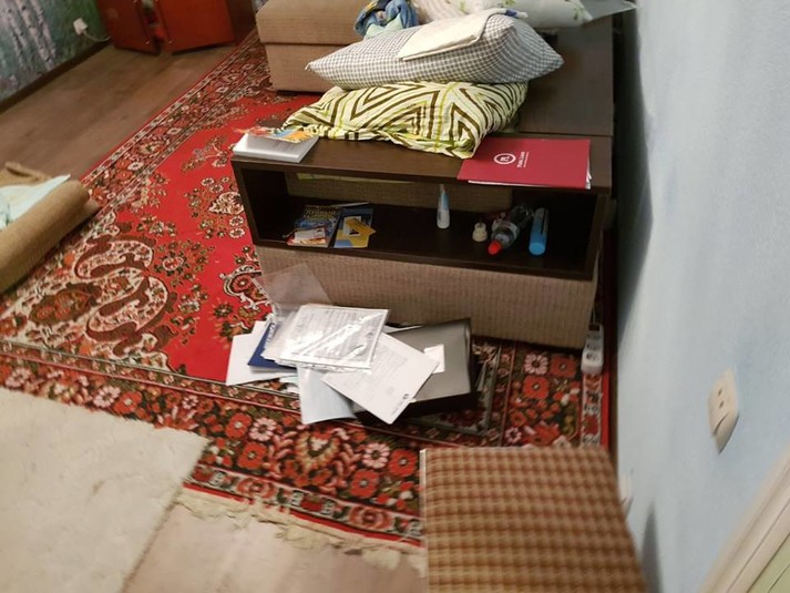 Заліщук оприлюднила фото з квартири свого брата-бізнесмена, де пройшов обшук