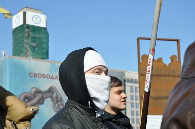В центре Киева прошла акция солидарности с белорусским народом, посвященная празднованию Дня Воли 12 В центре Киева прошла акция солидарности с белорусским народом, посвященная празднованию Дня Воли 12