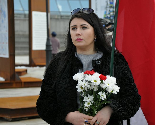 В центре Киева прошла акция солидарности с белорусским народом, посвященная празднованию Дня Воли 13 В центре Киева прошла акция солидарности с белорусским народом, посвященная празднованию Дня Воли 13