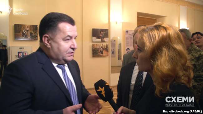 Замість відповідей на запитання від Степана Полторака журналісти почули звинувачення