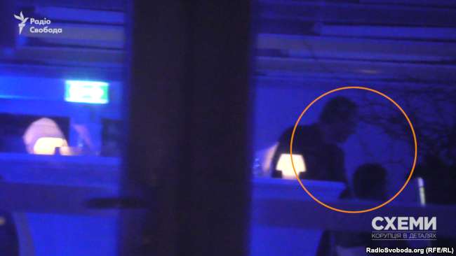 Святослав Олійник і Євген Гєллєр на ювілеї Ігоря Коломойського